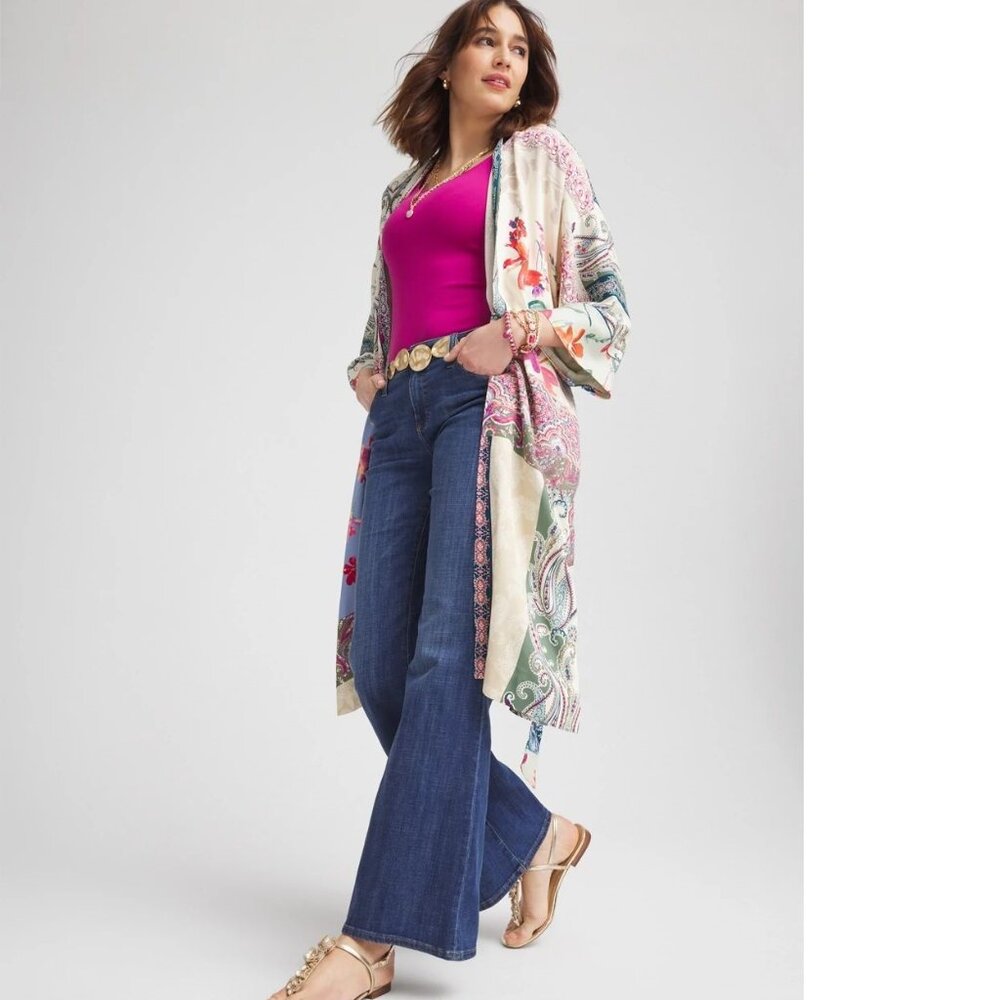 Chico’s Long Kimono